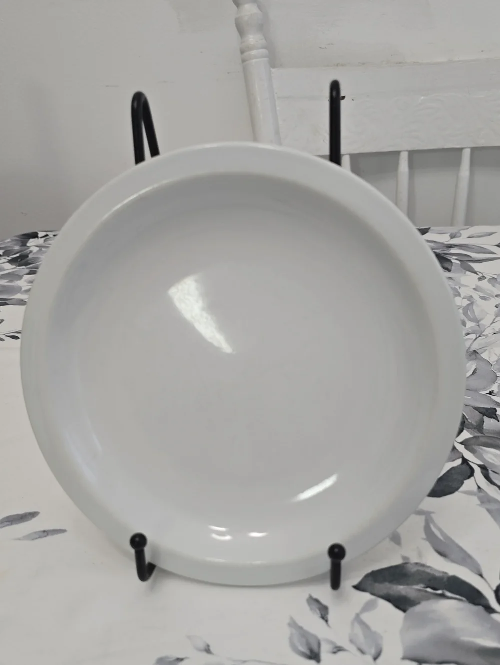 Vintage Pottery Barn Set Of 4 Suppertime Restaurant Salad Plates White